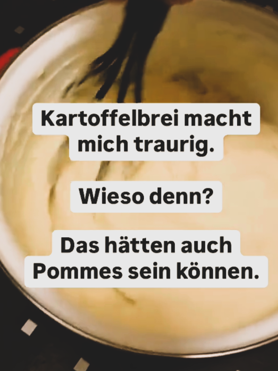 Kartoffelbrei macht mich traurig Clip #kartoffelbrei #traurig #funnyclips #fun #haha 