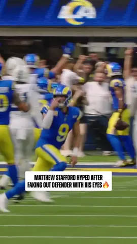 so clean😮‍💨 #nfl #matthewstafford #micdup #losangelesrams (via @Los Angeles Rams)