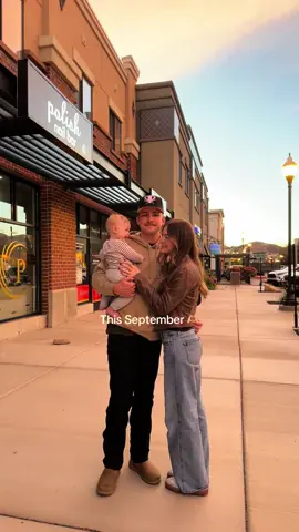 Wish we could stay here forever 🫶🏼🧸🍂🍼👶🏼 #september #2024vs2025 #familyof3 #firsttimemom 