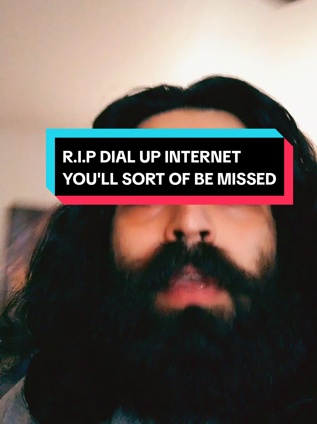 it's finally over  #internet #aol #Tech #dialup #fyp 