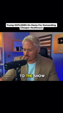 Trump EXPLODES On Dems For Demanding Cheaper Healthcare#news #breakingnews #trump #fyp #trump2024🇺🇸 