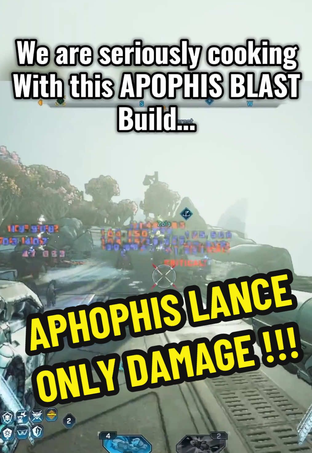 I have fully falling in love with the blue tree rafa in borderlands 4, using the apophis lance as the actual cause of the damage, none of this alt fire stuff #Borderlands4 #BL4 #borderlands #C4SH #rafa 