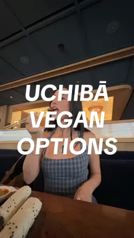 vegan options at @uchirestaurants #uchiba #austintexaseats #atxfoodie #vegan #plantbased 