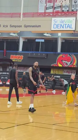 Toronto Raptors training camp in Calgary. #basketball #NBA #raptors #fyp 
