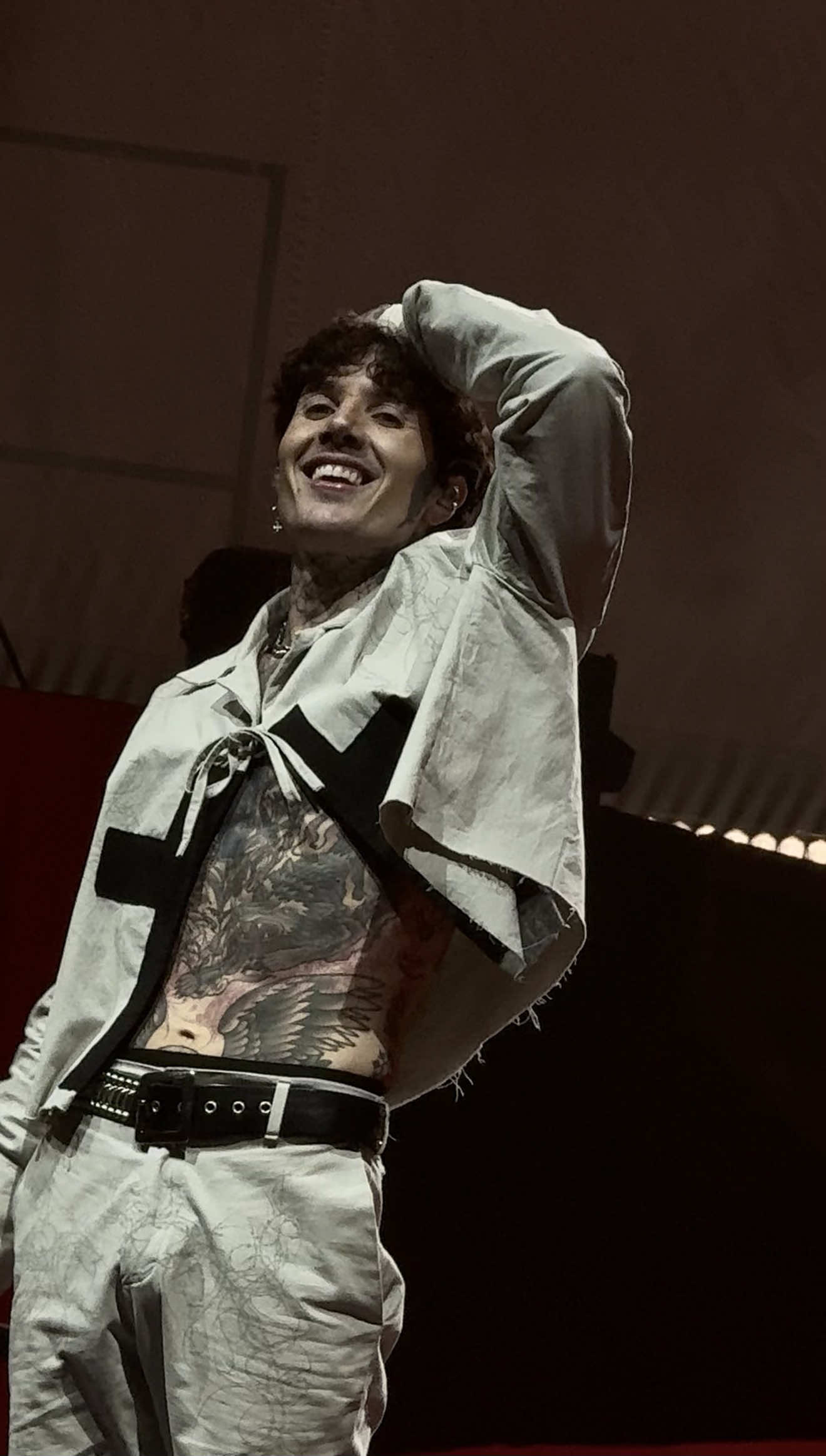 💧 I’m running out of teardrops 💧 Song:Teardrops / Album: Post Human: Survival Horror /  Band: @BRING ME THE HORIZON /  Venue: Ball Arena Denver, CO 9/29/25 . . . #bmth #metaltok #nextgen #bringmethehorizion 