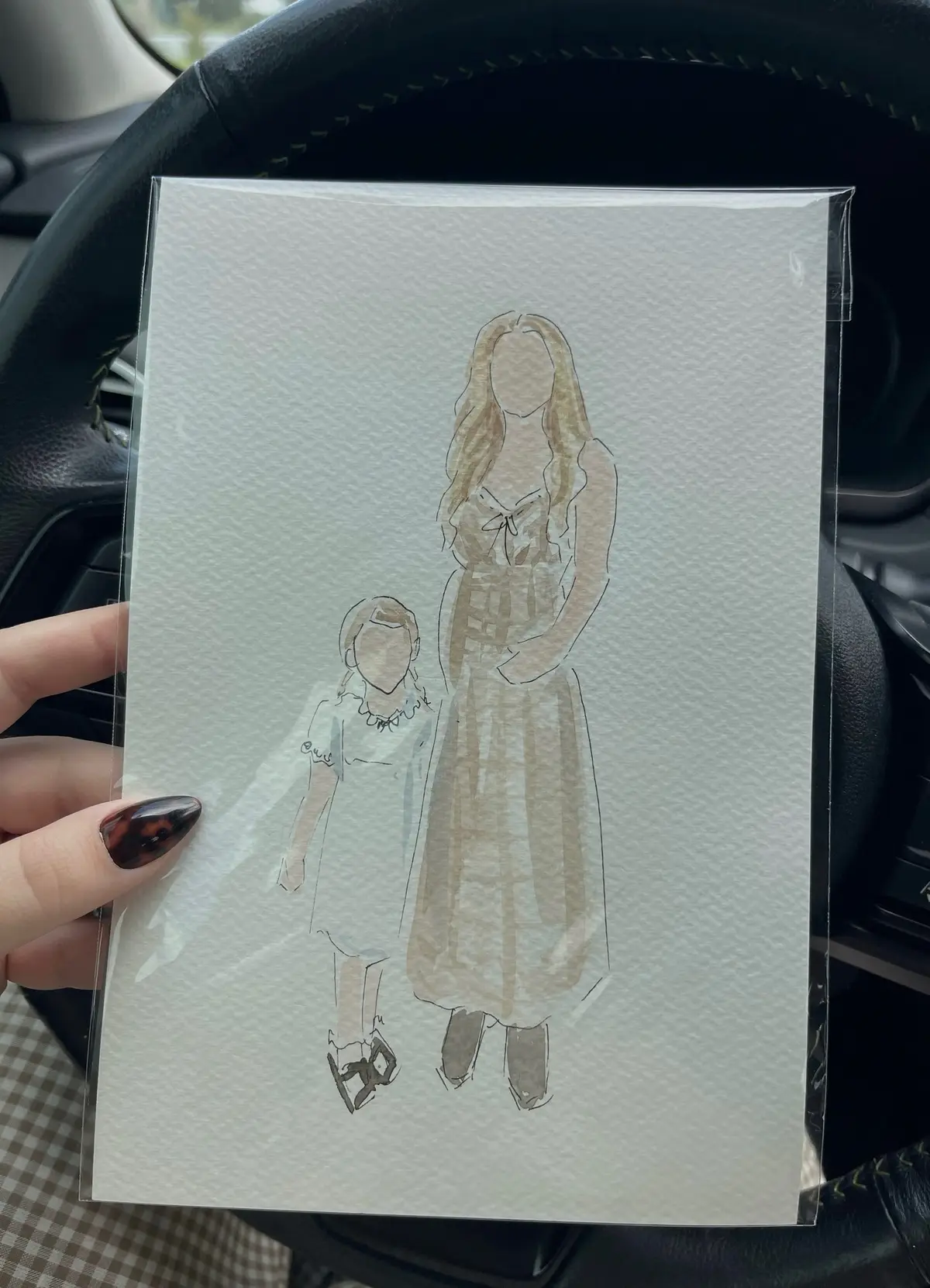 this is the cutest little keepsake 🤍 #fyp #girlmama #sahmlife #girlsday 