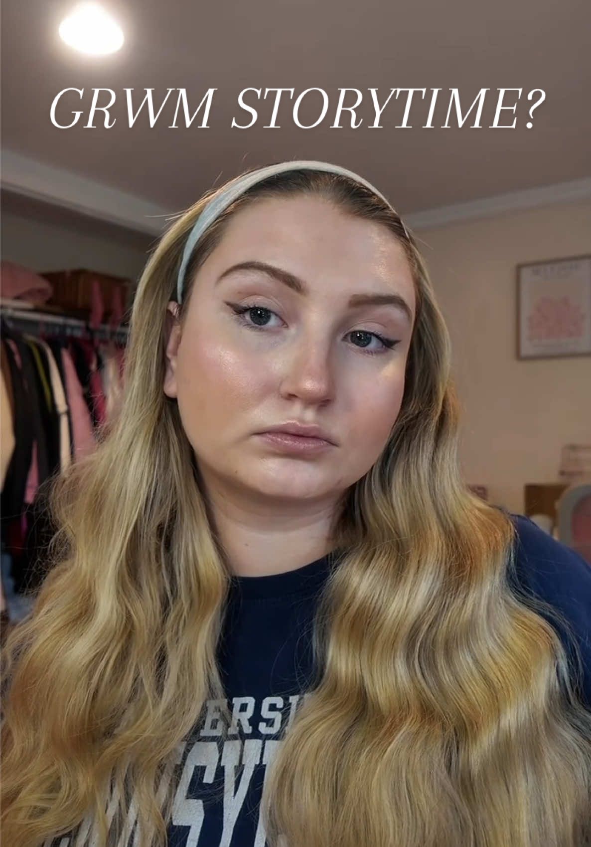 get ready with me while i tell you about my bad luck lol // no hate just facts - @Naked Sundays  @loréal paris usa  @ColourPop Cosmetics  @DIBSBEAUTY  @Maybelline NY  @Too Faced  @elfcosmetics  - #grwm #getreadywithme #storytime #BeautyTok #funny 