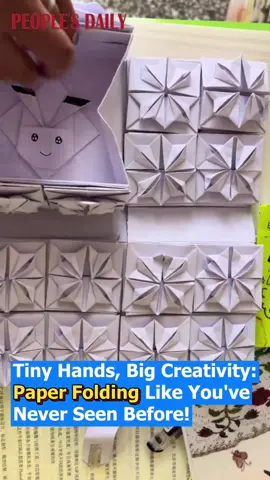 📦 Taking paper folding to the next level! A creative boy wowed everyone with his perfectly crafted storage boxes — each with unique shapes, sizes, and designs ✨👏 #CreativeMind #PaperArt #DIYInspiration #MadeInChina #CraftingMagic