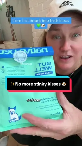 Bye-bye bad breath 👋🐶 Native Pet Gut Well Clean Breath keeps dogs’ tummies happy and breath fresh—inside out! #doghealth #dogsupplements #dogtips #dogsoftiktok #dognutrition @Native Pet 