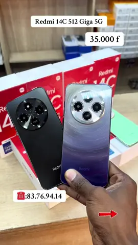 #redmi 14C 512 Giga 5G à 35.000 f livraison 📦 possible #halledebamako 📍#tik_tok #fyp #tiktoklaguinee224🇬🇳🇬🇳 