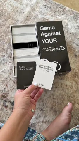 This game is CRAZY 😂😂😭 gonna be a hit for the holidays. #GameNight #cardgame #holidays #cardsagainsthumanity #ttshop 