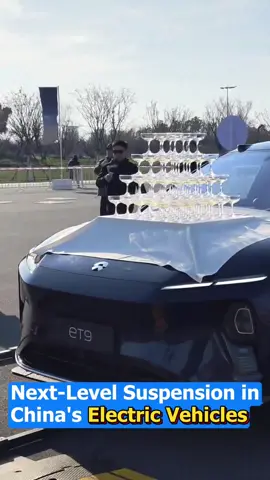 The suspension system of China's electric vehicles is on a whole new level. 😲🚗⚡️ #MadeInChina #SmartMobility #ChinaTech