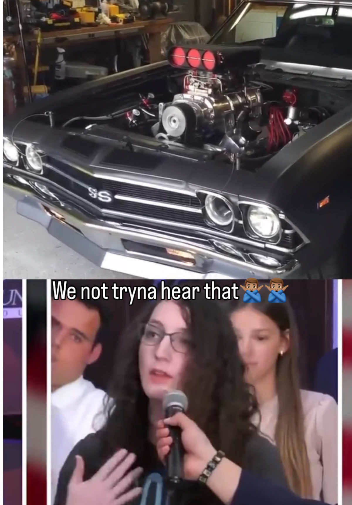 We not tryna hear that 💩 let that v8 scream🦅🦅 #car #oldschool #chevelle #nova #fy  If you enjoy black car content shoot me a follow that’s all I post for y’all🫱🏽‍🫲🏼🏴‍☠️  ——————- -Hashtag:  🖤🏴‍☠️ ——————-🏴‍☠️ ——————-🏴‍☠️ ——————-🏴‍☠️    