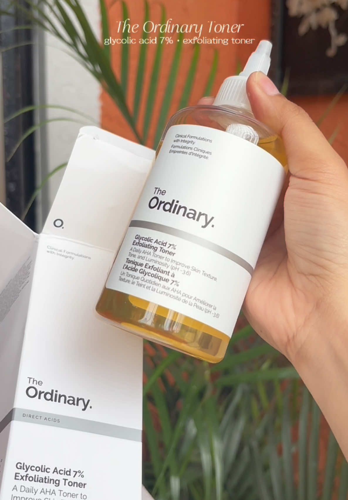 THE ORDINATY GLYCOLIC TONING SOLUTION #facetoner #theordinary #theordinaryglycolicacid #facetoner #fyp 