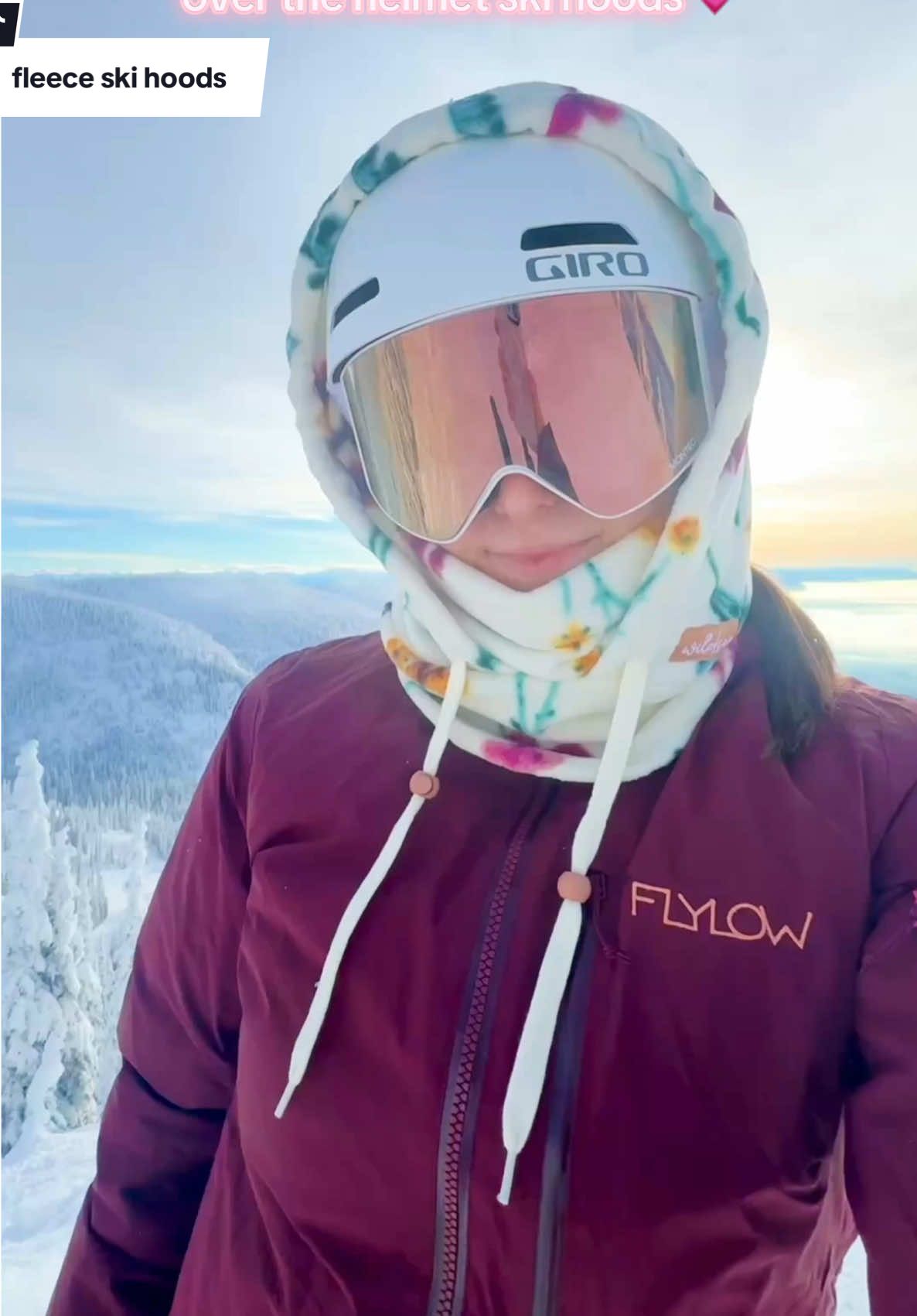 Which ski hood is your favorite? 💗 #falldealsforyou #sendy #smallbusinesstiktok #skigirl #snowboarding 
