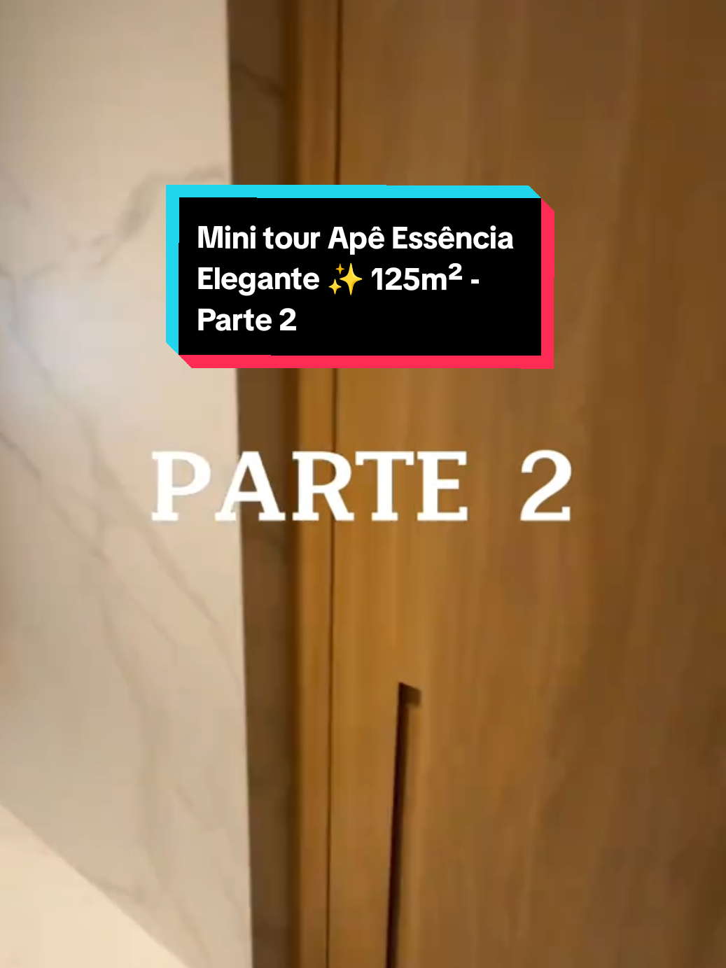 Mini tour Apê Essência Elegante ✨ 125m² - Parte 2 @neoforma.arquitetura O tour completo tá no YouTube! (Link na Bio) #tourpeloapartamento #inspiracao #arquitetura #designdeinteriores #sofisticacao 