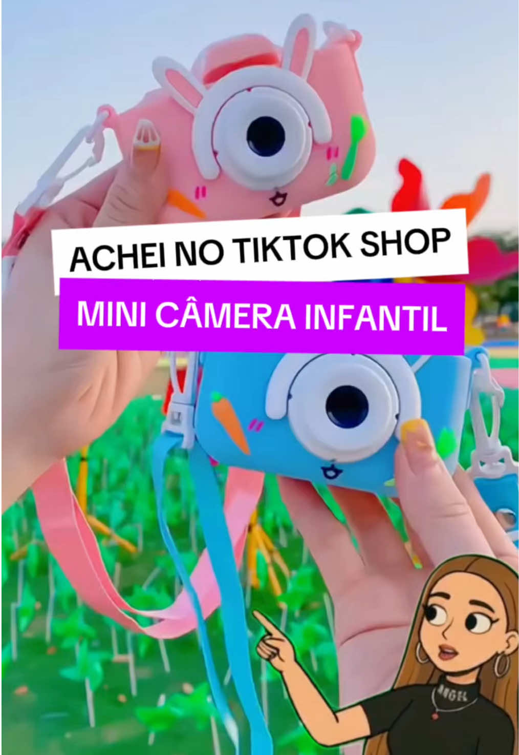 #brinquedo #minicamera #diadascrianças #tiktokshop #presente 