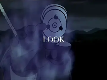 look at me 👀🩸 #sharingan #obito #uchiha #narutoshippuden #edit 