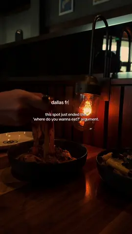 Ramble Room just became my official go-to in Dallas. Their happy hour is actually unmatched—a chunky chicken sandwich with fries for $9 (hello, steal) plus pasta that’s so good it feels like a full date night dinner. The space has that perfect balance: cozy enough for couples, lively enough for friends, and casual enough for a game-day pregame. Add in cocktails that hit every time and free validated parking (game-changer), and you’ve got a spot that works for literally every vibe. Consider this your new Dallas staple. #DallasFoodie #DallasHappyHour #DallasEats #DallasDateNight #DallasRestaurants 	