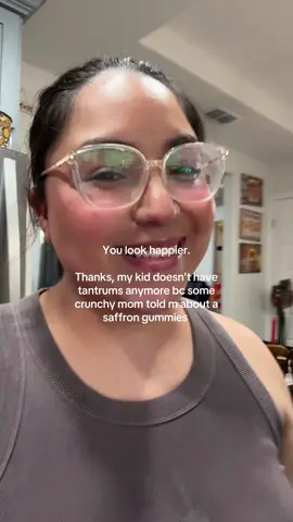 Mood munchies for the win #saffronbenefits #crunchymom 