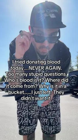 I’m never donating blood again. #neveragain #nevermind #donate #donation #blood #jokes #funny #hilarious #laugh 