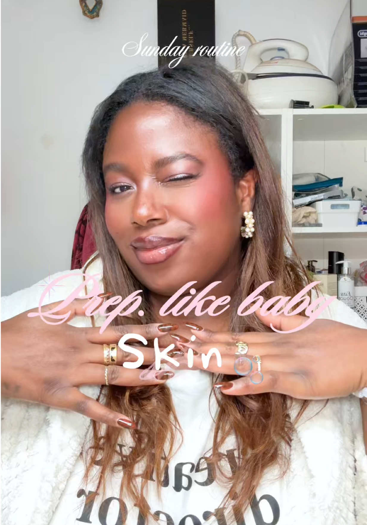 Sunday routine pt 2 pour entretenir ma peau de bébé 🤍 #sundayroutine #skinfitness #reedleshot #koreanskincare 