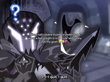 Guys he’s my favorite beast now, I’m glad he isn’t just some edgy aurafarming dude YAY #cookierun #cookierunkingdom #crkfandom #crkfyp #silentsaltcookie 