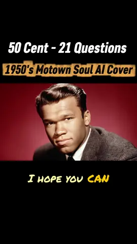 We've intercepted this lost track from a timeline where 50 Cent met Motown in the 1950s 🎶. This AI cover of 