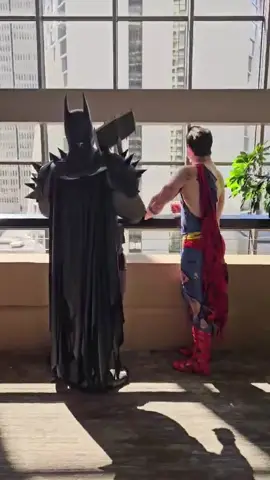 @supertotcosplay #batman #superman #batmanmemes 