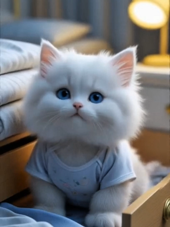 Cutie pie 🥰❤️‎#cat#pet#kucing#kucinglucu #APT 