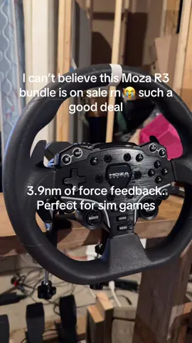 This wheel is insane #fyp #viral #tiktokshop #moza #simracing 