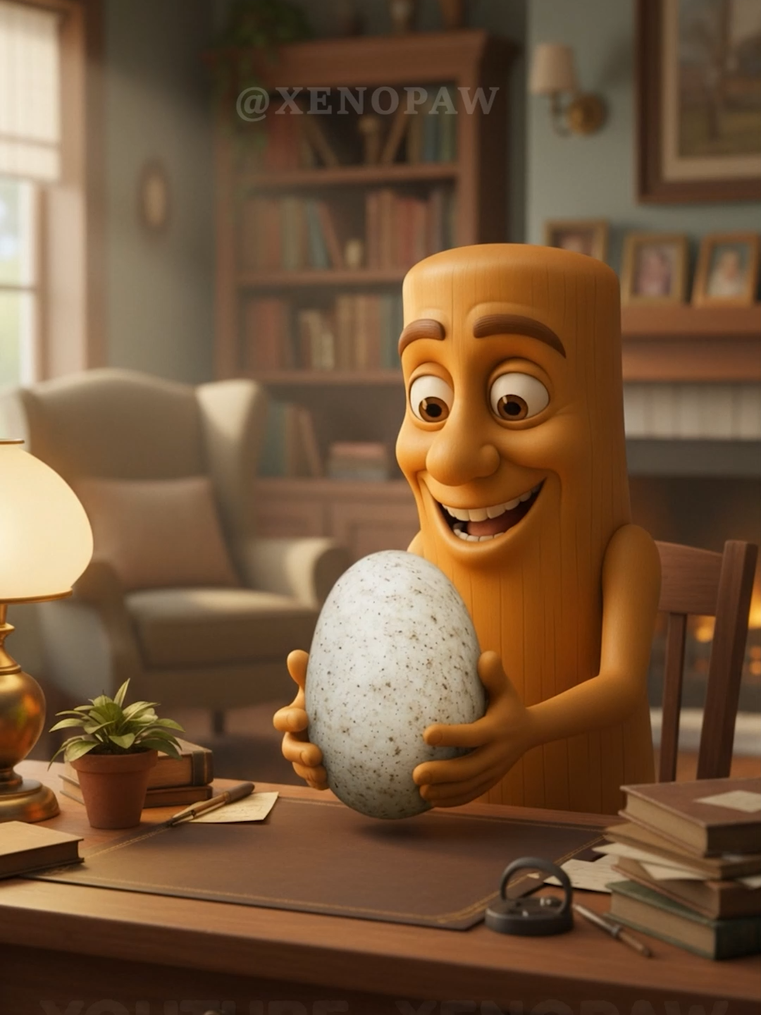 Tung Tung Tung Sahur and the Mysterious Egg - Watch Tung Tung Tung Sahur get the surprise of a lifetime! After finding a mysterious egg, he wakes up to find an adorable Baby Glorbo Fruttodrillo has hatched. #brainrotanimals #xenopaw #italianbrainrot #fyp #tungtungtungsahur #tungtungsahur #tungsahur #baby #cuteanimals #glorbofruttodrillo