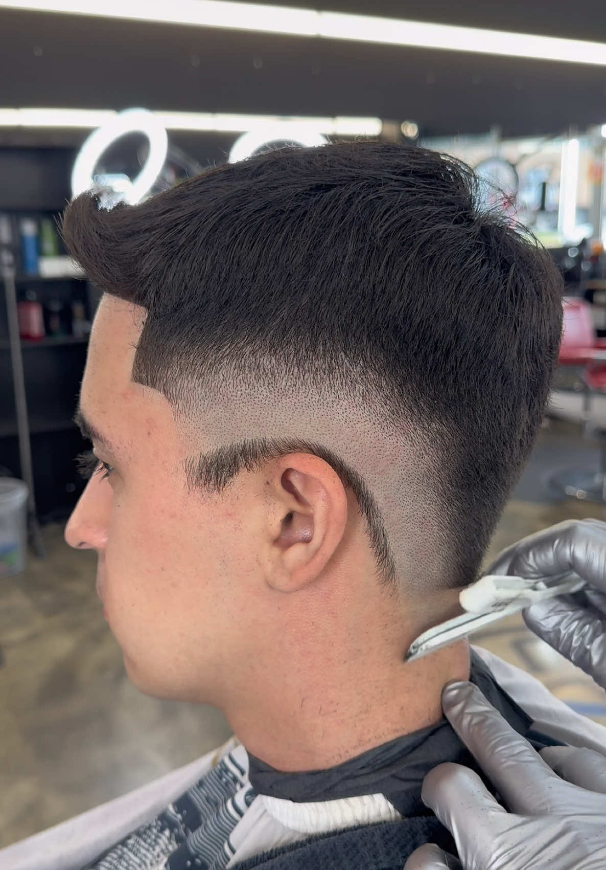 BURST FADE \ MOHAWK 💈✅😮‍💨 #barber #dmv #cortedepelo #haircuts #burstfade 