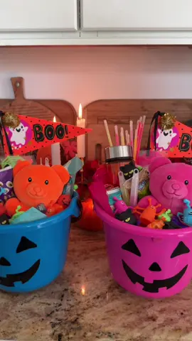 Boo baskets for my little boos #creatorsearchinsights #halloween #spookyseason #spookyszn #boobasket 