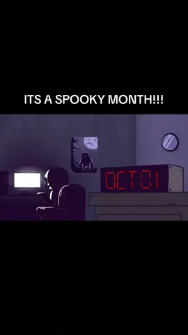ITS A SPOOKY MONTH, also WAKE UP, ITS THE FIRST OF THE MONTH #spookymonth #srpelo #fyp #viral 