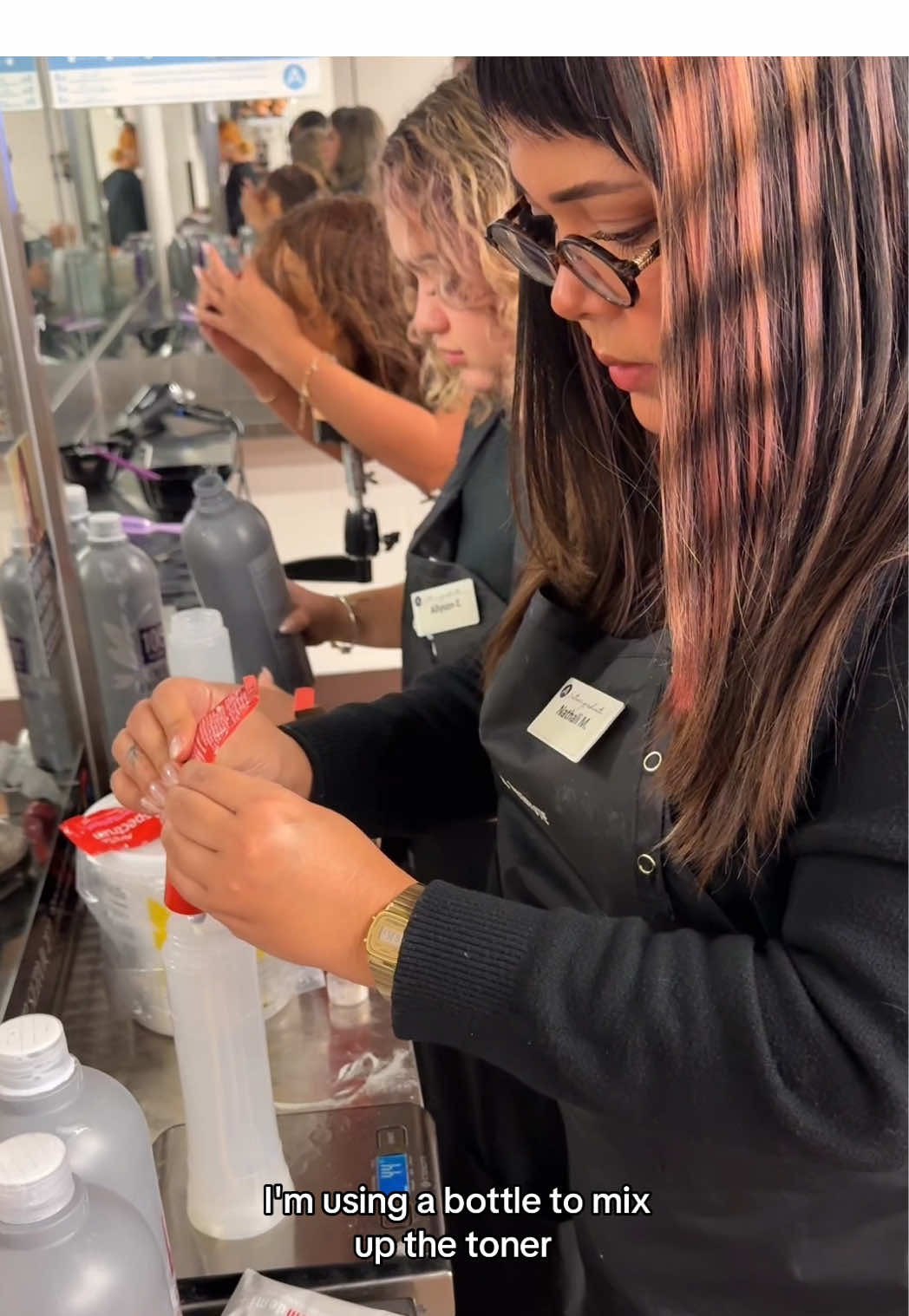 A Day in the Life of a Cosmetology Student ✂️✨ #cosmetologystudent #creatorsearchinsights  #cosmetologyschool #dayinthelife #beautyschool