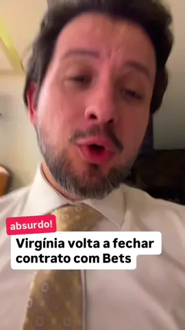 Segundo notícias da imprensa, Virgínia renovou contrato de parceria com bets. Parece que é um contrato de 50M. 50M conseguidos por quem já é muito rica, que não precisava desse dinheiro, e que traz milhares de perdas de pessoas que acreditaram nela. Que vexame! #advogado #advogadocriminalista 
