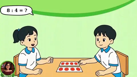 Khám phá vào bài : Bảng chia 4  Toán lớp 3 bộ cánh diều ( sở hữu ngay bộ 50 video đã lồng ghép al) #veo3 #giaovientieuhoc #al #comenchuyenveo3 #Canva 