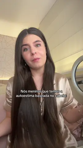 Cabelo bonito= autoestima boa #cabeloliso #fyp 