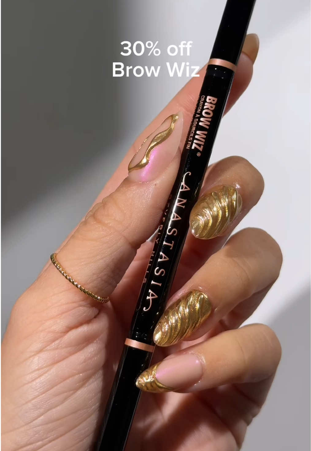 Celebrate #NationalBrowDay early with us! 🖤 Your fav tried-and-true Brow Wiz® is 30% off at @sephora + @Ulta Beauty until October 4th—because some classics never go out of style. Why Brow Wiz will always be the OG: 🖊️ Ultra-slim 1mm tip for hair-like precision ✨ Blends wax + pigment for natural, defined brows 💖 Custom spoolie for flawless finishing touches 🥇 @sia’s first brow product creation From outlining to filling sparse areas, Brow Wiz delivers brows that look effortlessly full and defined—the original brow pencil for a reason. #ABHBrows #AnastasiaBeverlyHills #brows #eyebrows