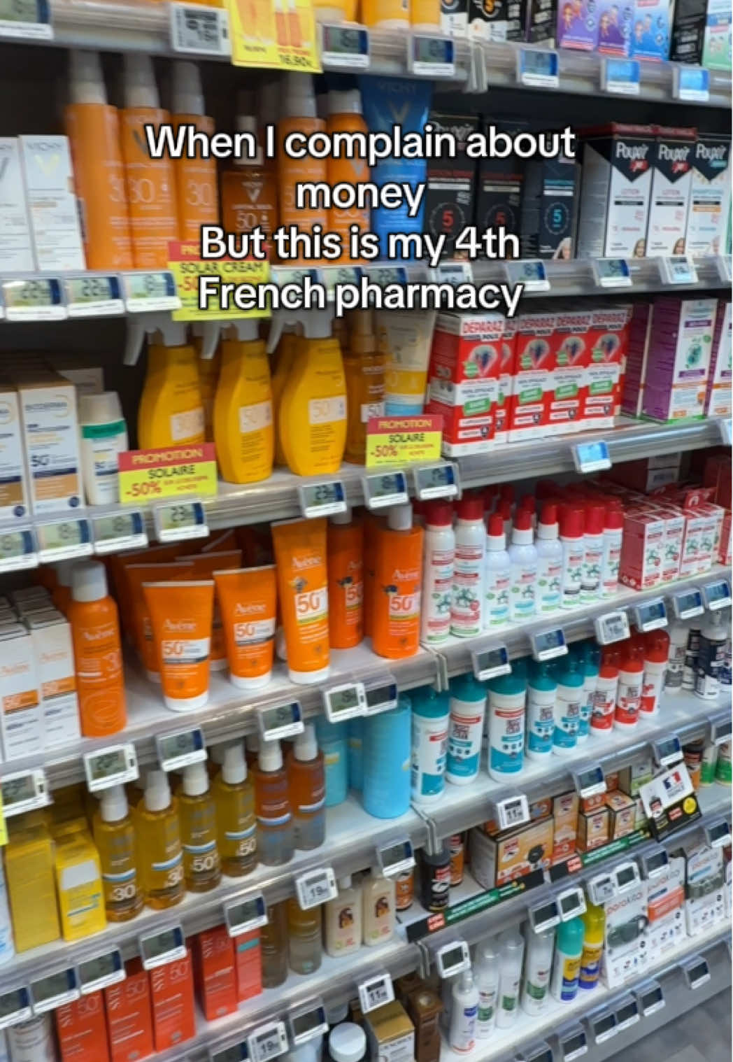 We don’t have these @Caudalie and @La Roche-Posay at home😭 #frenchpharmacy #travel #skincare #paris 