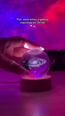 ✨ Transforme seu quarto em um pedacinho do universo com a Luminária Saturno! 🌌 #saturno #fyp #tiktokshop 