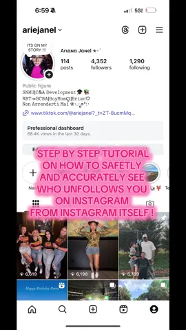 SEE WHO UNFOLLOWS YOU ON INSTAGRAM ! NO THIRD PARTY APP AND 100% ACCURATE UOUR WELCOME #instagram #unfollow #unfollowers #instagramhack #fyp 