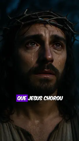 João 11:35 diz: Jesus chorou. #jesus #chorou #biblia #historiabiblica #joao 