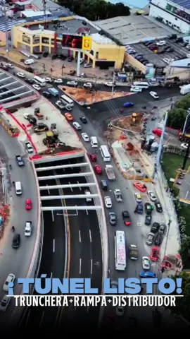 Ya casi listos el Túnel Trinchera + Nueva Rampa + Distribuidor av. 06 de Noviembre - @l.a.c.t.arquitectura  Completo en mi canal de YouTube! #comunicoarquitectura #lactarquitectura #Podcast #arquitectura 