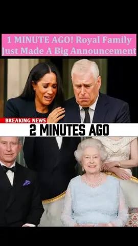 1 MINUTE AGO! Royal Family Just Made A Big Announcement
