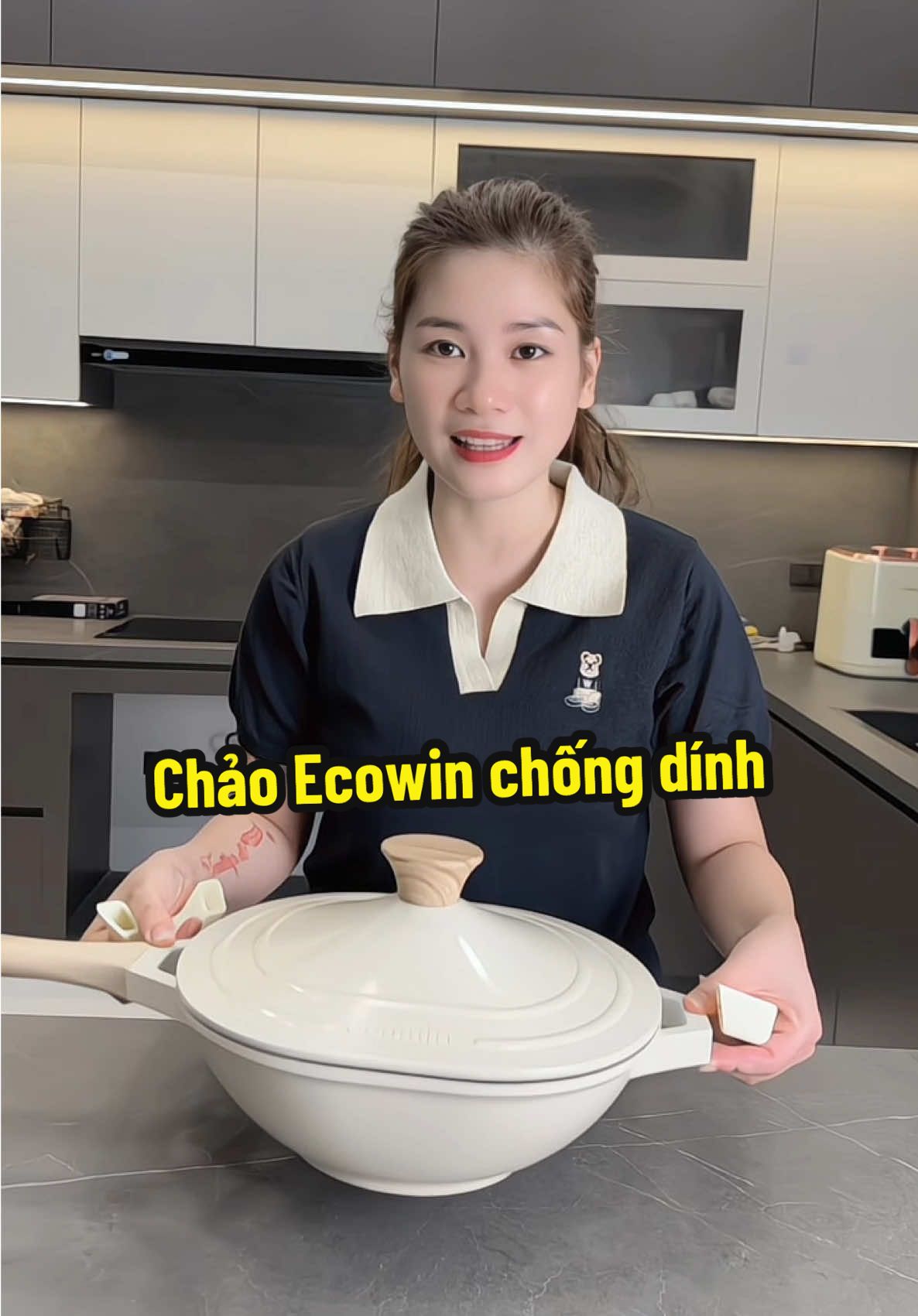 Chảo Ecowin chống dính sâu lòng #noiecowin #ecowin 