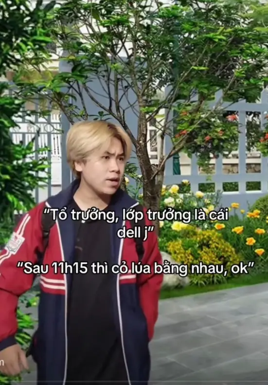 sau 11h15 ra cổng trường gặp bố#dihoc