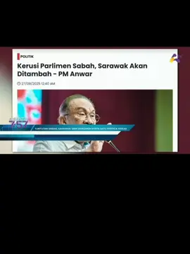 TUNTUTAN SABAH, SARAWAK: BERI DOKUMEN NYATA SATU PERTIGA KERUSI  TUNJUK dulu bukti dokumen menyatakan peruntukan satu pertiga kerusi parlimen dituntut Sabah dan Sarawak. Jika tiada, maka Perdana Menteri tidak harus tunduk untuk menambah kerusi Malaysia Timur. #Berita757 #RakyatKeutaanKami