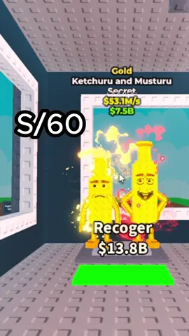 Venta de Ketchuru and Musturu de 53M/S a S/60 #robaunbrairont #ventasbrainrot #brainrot #viral 